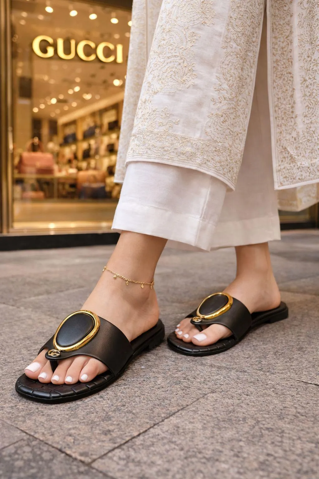 Women's Cork Casual Slippers