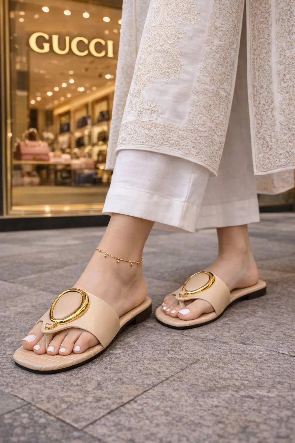 Women's Cork Casual Slippers