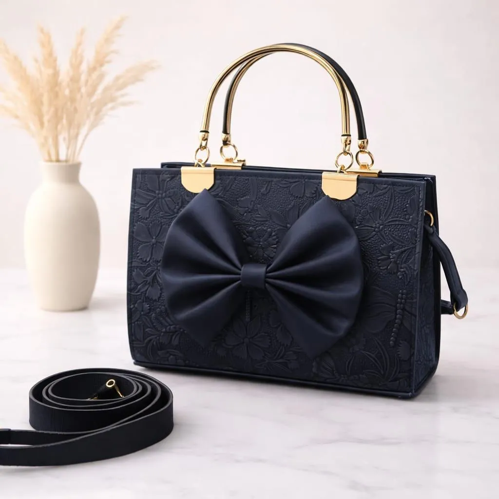 Women's Leather Plain Shoulder Bag
